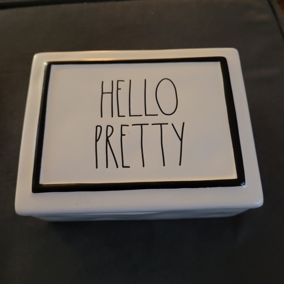 Rae Dunn Other - Rae Dunn "Hello Pretty" jewelry box